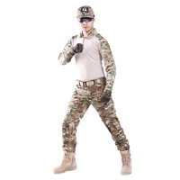 欧伦萨 07式迷彩服 CP迷彩服 火凤凰作训服 战术蛙服套装 户外CS服男户外训练裤8CKGF