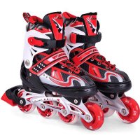 欧伦萨 户外运动轮滑鞋儿童 直排轮 旱冰鞋 滑冰鞋 溜冰鞋成人 PU轮设计