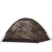 欧伦萨 户外野营双人四人树叶迷彩帐篷 丛林迷彩户外礼品帐篷
