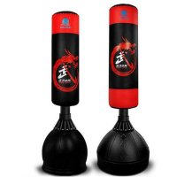 欧伦萨 户外运动儿童泰拳击沙袋不倒翁立式家用搏击散打实心跆拳道沙包成人7461