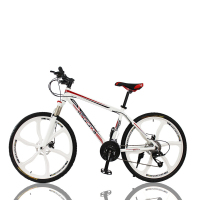 欧伦萨 户外运动山地自行车女式21速双碟刹26寸铝合金学生变速单车2985
