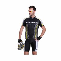 欧伦萨 运动户外骑行服天网短袖骑行服装山地骑行自行车服 骑行服