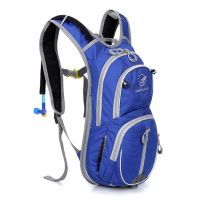 欧伦萨 运动户外背包 耐磨轻装徒步包 运动户外用品登山徒步包女带水仓山地自行车背包男12L骑行双肩