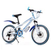 欧伦萨 户外运动折叠车21速前后碟刹山地车 20寸变速山地车 成人减震变速自行车578