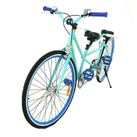 欧伦萨 户外运动双人自行车二人情侣亲子两人休闲骑行城市公园自行车1343