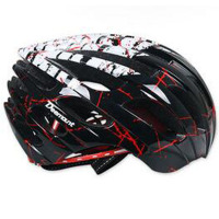 户外运动骑行运动装备山地车公路骑行自行车头盔带眼镜三片风镜头盔男女安全帽QW215