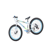 户外骑行运动山地公路自行脚踏车26寸沙滩车 高碳钢7速宽轮雪地山地自行车39841