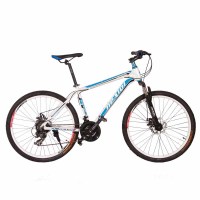 户外运动21速铝合金山地车26寸山地自行车碟刹变速公路车骑行自行车676