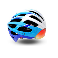 户外运动山地自行车头盔一体式骑行头盔带眼镜装备60981