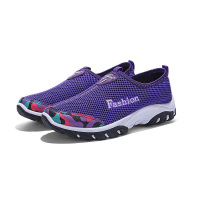 欧伦萨 户外运动夏季情侣网布鞋男式韩版透气鞋套脚网鞋男女休闲鞋运动户外鞋