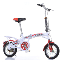 欧伦萨 户外运动2016年春夏季12寸16寸学生折叠自行车女式单车5962