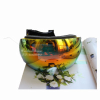 欧伦萨 越野摩托车骑行风镜户外护目镜眼镜防尘防风卡丁T815-153滑雪黑框