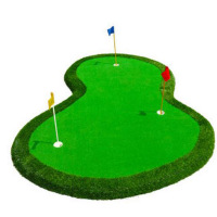 欧伦萨 户外运动高尔夫月牙型工程款果岭 室内推杆练习器