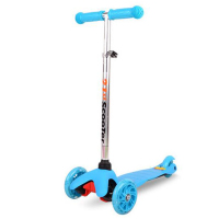 欧伦萨 户外运动四轮滑板车 滑滑车滑行车闪光轮可调节