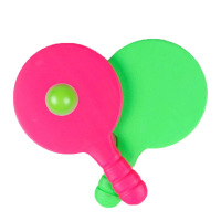 欧伦萨 户外运动儿童乒乓球吸盘球粘粘球室内外儿童球拍玩具运动玩具