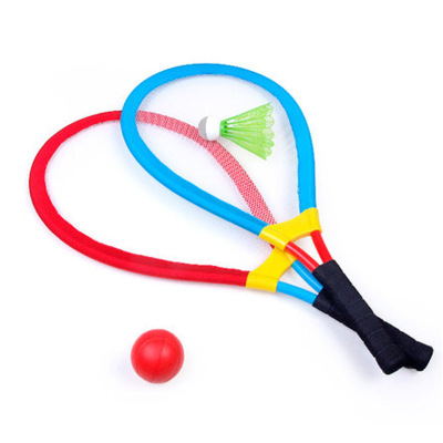 欧伦萨 户外运动儿童户外网球拍初学者羽毛球短柄训练亲子玩具