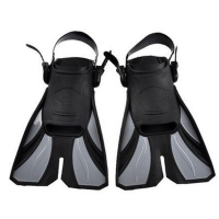 欧伦萨 户外运动潜水装备 脚蹼 浮潜游泳套装蛙鞋 轻便短脚蹼 套装蛙鞋冲浪5832