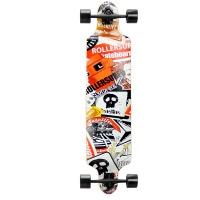 欧伦萨 户外运动2016四轮长板 代步公路刷街滑板 支架桥成人男女通用1794