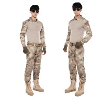 欧伦萨 户外运动军迷彩服青蛙迷彩服上衣战术迷彩服,透气