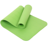 欧伦萨 户外运动瑜伽垫 加厚防滑 天然橡胶瑜珈垫毯用品 健身垫子10mm