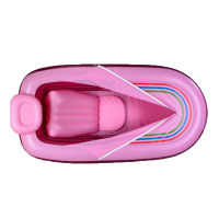 欧伦萨 人充气浴缸浴盆塑料折叠泡澡桶洗澡桶加厚沐浴桶熏蒸