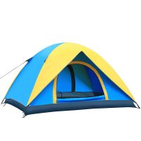 欧伦萨 运动户外帐篷露营帐篷野外露营沙滩登山旅游户外用品双层野营帐篷双人情侣