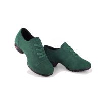 欧伦萨 运动户外瑜伽舞鞋反绒时尚跳舞鞋现代广场舞鞋增高休闲女