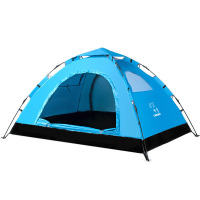 沙滩帐篷 双人防紫外线全自动野营帐篷 户外 免搭建
