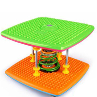 欧伦萨 户外运动双弹簧减肥塑身扭腰机跳舞机家用运动器材踏步机健身扭扭乐扭腰盘7991