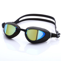 欧伦萨 电镀平光泳镜 防水防雾游泳眼镜男女/儿童通用2618