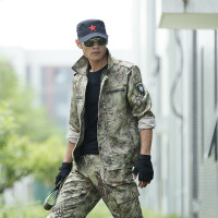 莽纹迷彩服套装男 军迷耐磨真人CS作战服