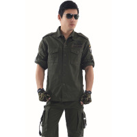 野外生存 军迷男装裤子户外休闲多袋工装裤战术裤