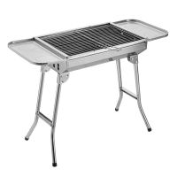 欧伦萨 户外装备野餐烧烤户外便携烧烤炉木炭折叠式烧烤架加厚不锈钢烧烤炉户外聚餐烧烤架