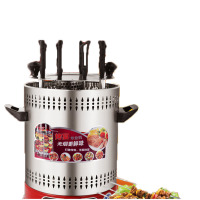 欧伦萨 户外运动自动旋转烧烤机 安全环保无烟家用电烧烤炉