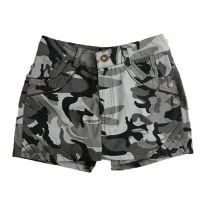 欧伦萨 运动户外军迷服饰军迷服女裙裤二件套夏韩版修身显瘦户外运动休闲套装短袖1390