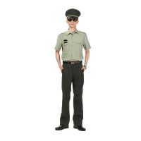欧伦萨 军绿短袖衬衣夏常服 陆军迷衬衫衬衣劳保工作服保安服485