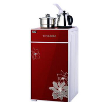 欧伦萨 茶吧机立式饮水机健康饮水新主张家用迷你多功能消毒锅智能即热式泡茶机立式饮水机 节能饮水机2381