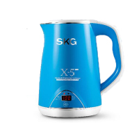 欧伦萨 户外运动电热水壶保温304不锈钢开水烧水壶自动断电1.7