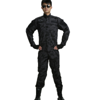 欧伦萨 户外运动军迷装备户外作训CS作战服 迷彩套装