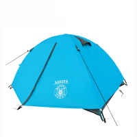 旅游帐篷双人双层户外野营帐篷双层帐 双人铝杆帐篷