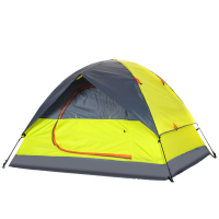 湖畔营帐篷 3-4人双层露营帐篷 旅游 登山帐篷 8.9MM杆