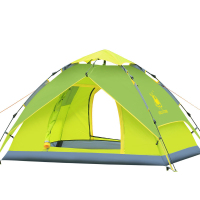 户外用品液压自动帐篷 旅游 登山帐篷3-4人双层野营帐篷