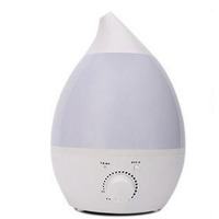 欧伦萨 七彩灯水滴加湿器家用加湿机迷你小家电加湿器迷你香薰
