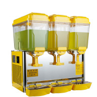 欧伦萨 商用自助喷淋搅拌三缸单冷果汁机冷饮机