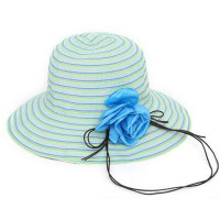 欧伦萨 户外运动韩版棉麻女士帽子渔夫帽遮阳太阳帽圆顶帽