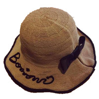 欧伦萨 夏天女士遮阳帽户外太阳帽小清新礼帽服装配饰YV25X