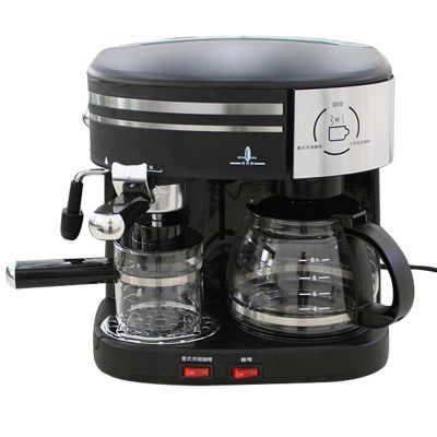 欧伦萨 意式咖啡机家用商用全自动蒸汽打奶泡卡布奇诺咖啡料理机1172