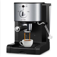 欧伦萨 意式咖啡机半自动家用商用胶囊蒸汽咖啡壶1453