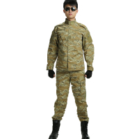 欧伦萨 户外运动迷彩服套装男 户外休闲军迷迷彩外套外军迷彩服677