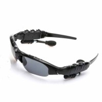 骑行户外眼镜 黑色高清太阳运动风镜[立体声蓝牙眼镜]